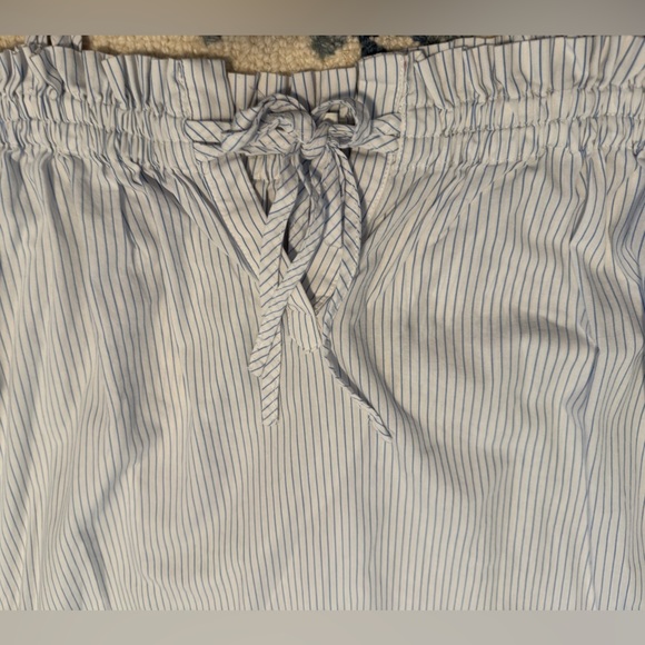 DO+BE Blue and white Striped Off-Shoulder dress size M - Picture 2 of 8